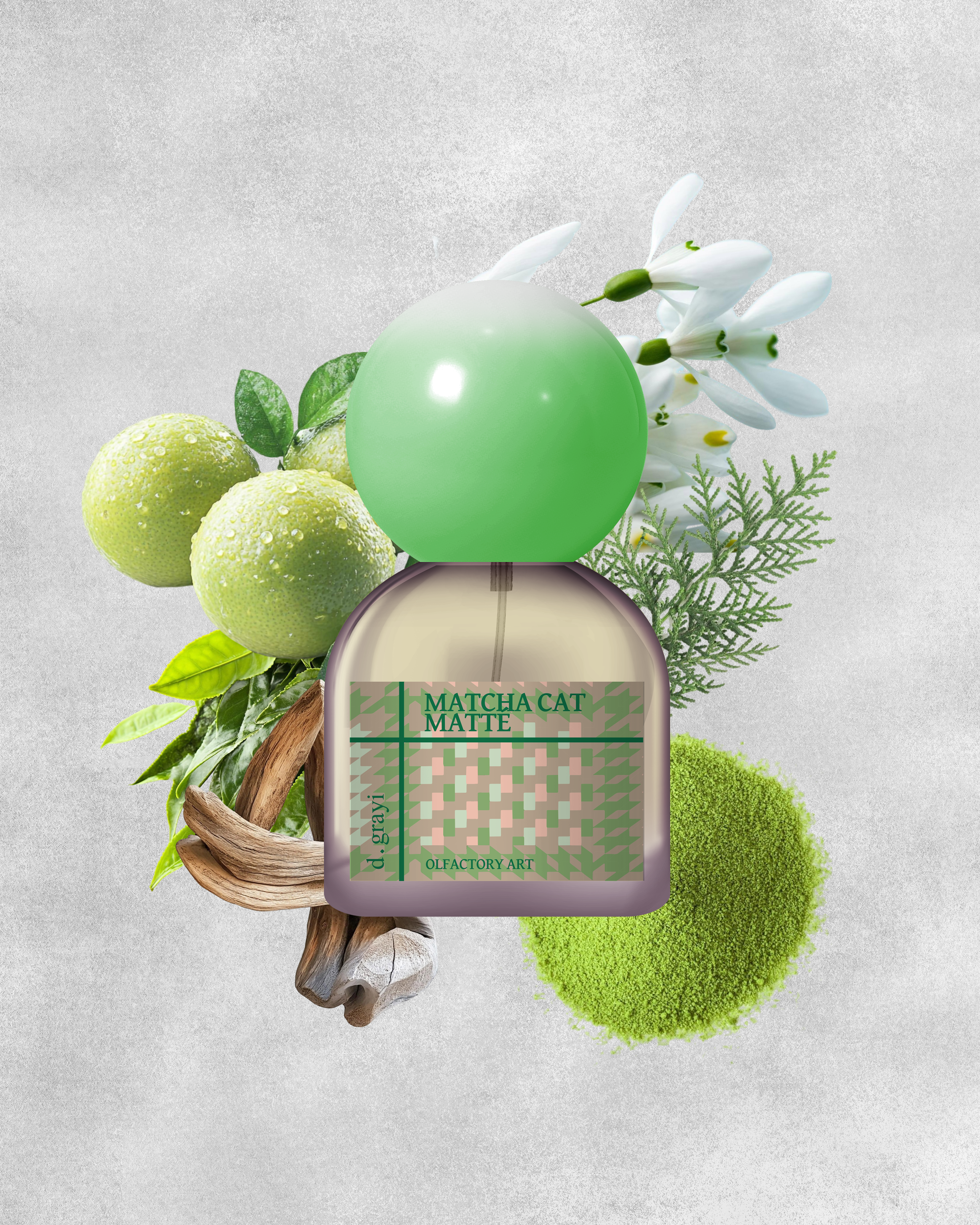 MATCHA CAT MATTÉ