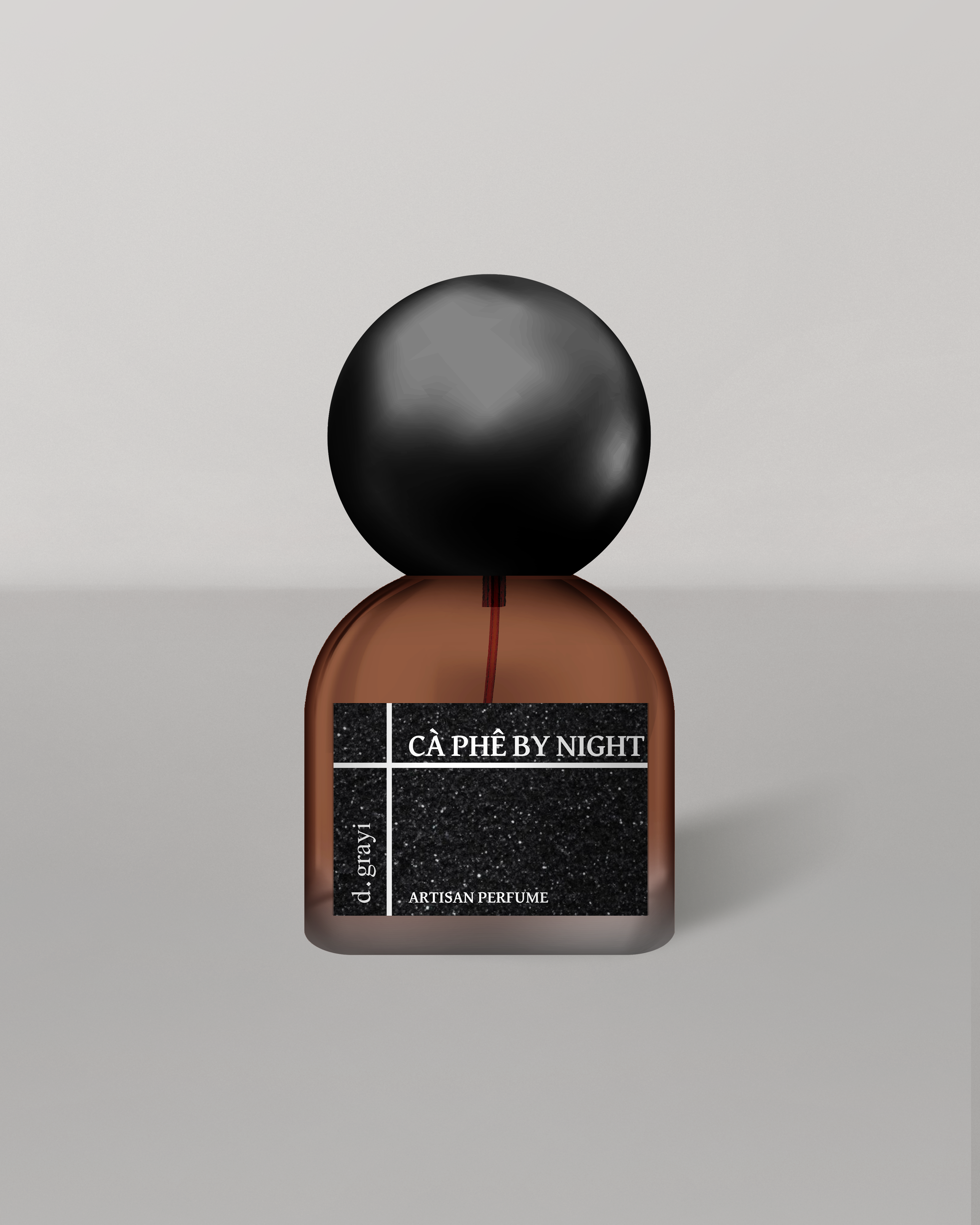 CÀ PHÊ by NIGHT [Vietnamese Black Coffee, Tomato Leaf & Civet]